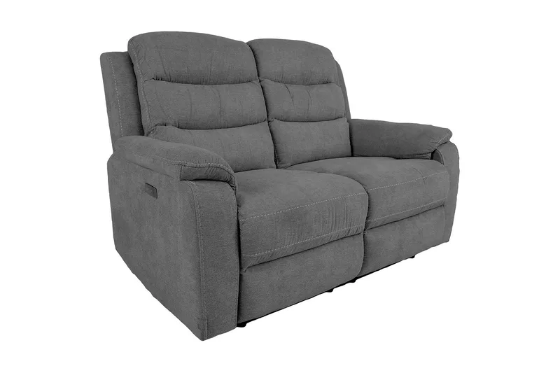 Mimi Hvilesofa 2-seter 153x93xk102 cm Grå - Møbler - Sofaer - Reclinersofaer