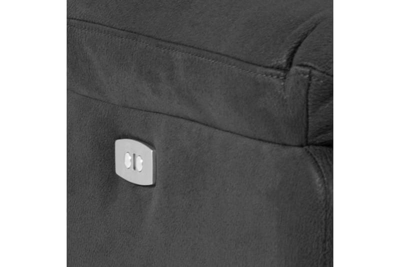 Ranas 2-seters Hjørnereclinersofa Elektrisk - Grå/Svart - Møbler - Sofaer - Reclinersofaer