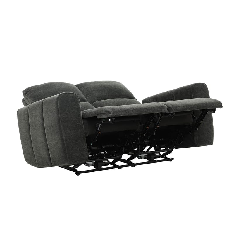 Reclinersofa Ödmark 2-seter med elektrisk mekanisme - grå - Møbler - Sofaer - Reclinersofaer