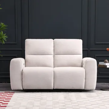 Reclinersofa Ödmark 2-seter med elektrisk mekanisme - lys beige - Møbler - Sofaer - Reclinersofaer