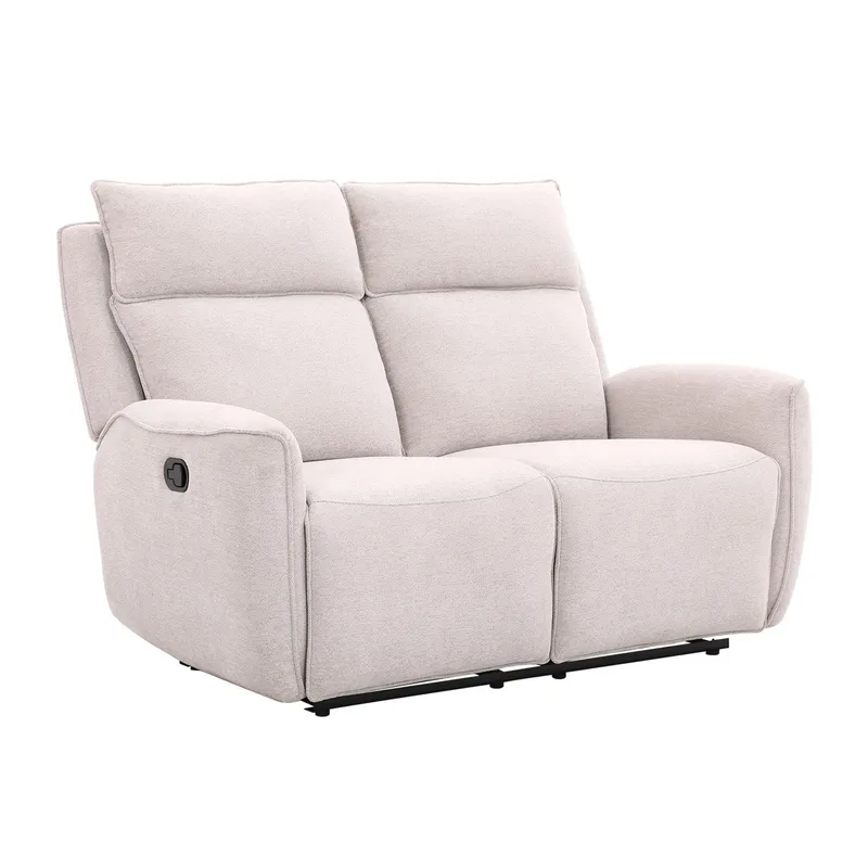 Reclinersofa Östvik 2-seter med manuell mekanisme, beige