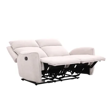 Reclinersofa Östvik 2-seter med manuell mekanisme - beige - Møbler - Sofaer - Reclinersofaer
