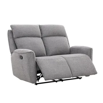 Reclinersofa Östvik 2-seter med manuell mekanisme - grå - Møbler - Sofaer - Reclinersofaer