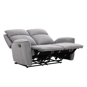 Reclinersofa Östvik 2-seter med manuell mekanisme - grå - Møbler - Sofaer - Reclinersofaer