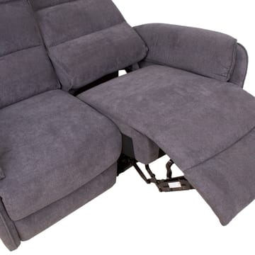 Reclinersofa Dalsor 2-seter med elektrisk mekanisme - Grå - Møbler - Sofaer - Reclinersofaer