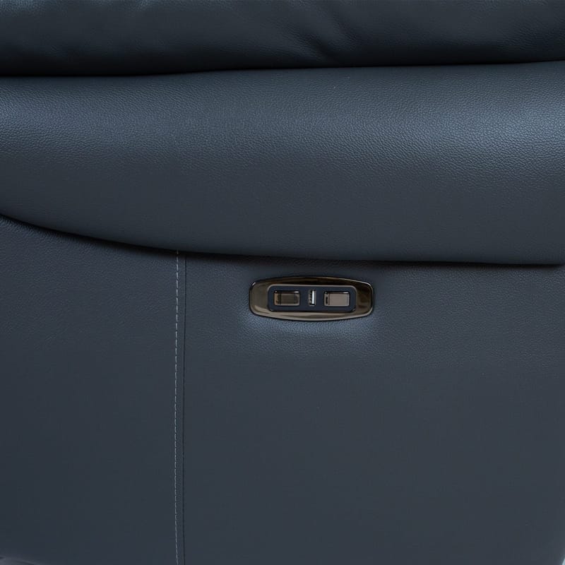 Reclinersofa Dalsor 2-seter med elektrisk mekanisme - Mørk grå - Møbler - Sofaer - Reclinersofaer