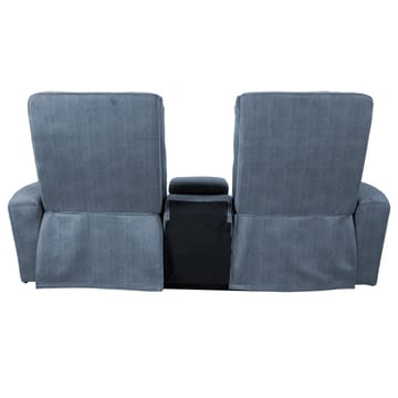 Reclinersofa Darvi 2-seter med elektrisk mekanisme - blå - Møbler - Sofaer - Reclinersofaer