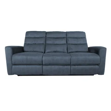 Reclinersofa Darvi 3-seter med elektrisk mekanisme - blå - Møbler - Sofaer - Reclinersofaer