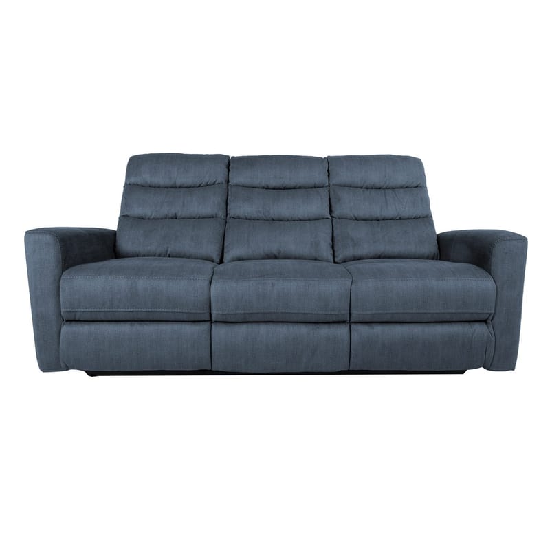 Reclinersofa Darvi 3-seter med elektrisk mekanisme - blå - Møbler - Sofaer - Reclinersofaer