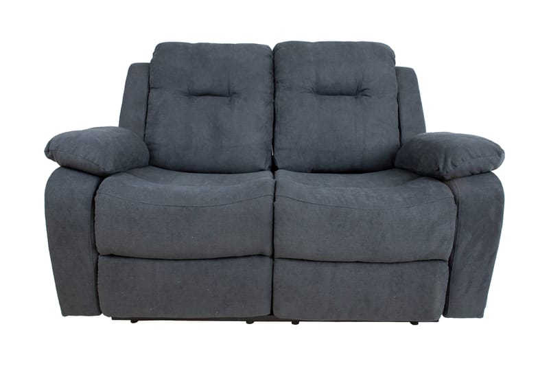 Reclinersofa Dixon 155x95x102 cm Mørkegrå - Reclinersofaer - 2 seters kinosofa & reclinersofa