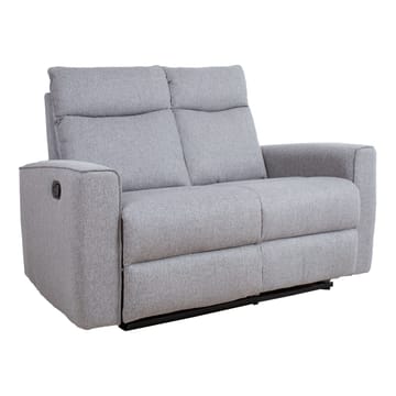 Reclinersofa Fjolna 2-seter med manuell mekanisme - grå - Møbler - Sofaer - Reclinersofaer