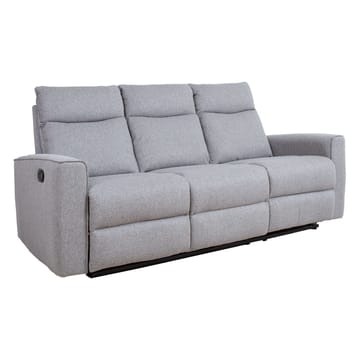 Reclinersofa Fjolna 3-seter med manuell mekanisme - grå - Møbler - Sofaer - Reclinersofaer