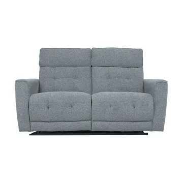 Reclinersofa Glendor 2-seter med elektrisk mekanisme - Blågrå - Møbler - Sofaer - Reclinersofaer