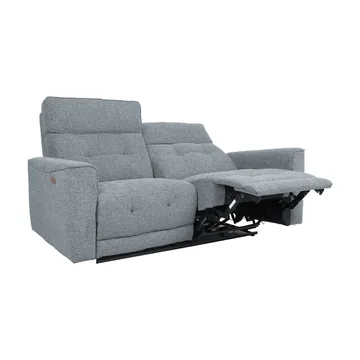 Reclinersofa Glendor 2-seter med elektrisk mekanisme - Blågrå - Møbler - Sofaer - Reclinersofaer