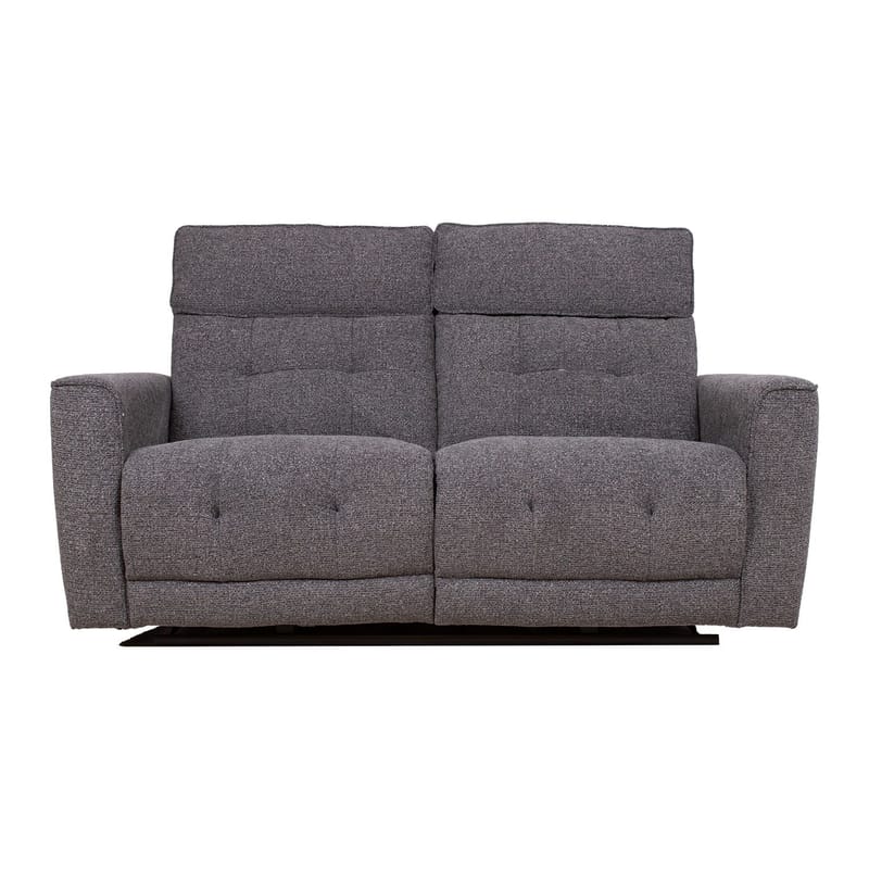 Reclinersofa Glendor 2-seter med elektrisk mekanisme - Grå - Møbler - Sofaer - Reclinersofaer