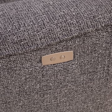 Reclinersofa Glendor 2-seter med elektrisk mekanisme - Grå - Møbler - Sofaer - Reclinersofaer