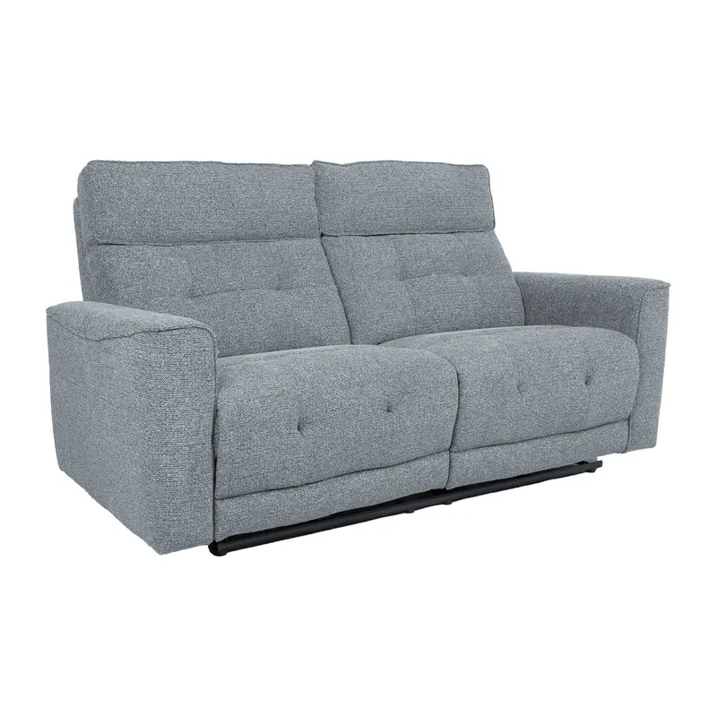Reclinersofa Glendor, blågrå