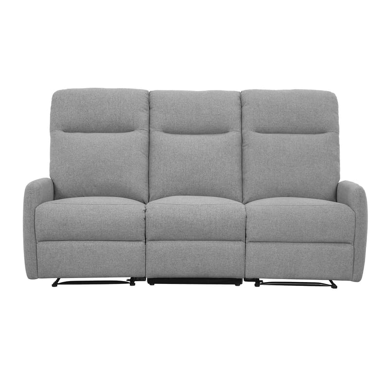 Reclinersofa Gränor 3-seter med elektrisk mekanisme - Lys grå - Møbler - Sofaer - Reclinersofaer