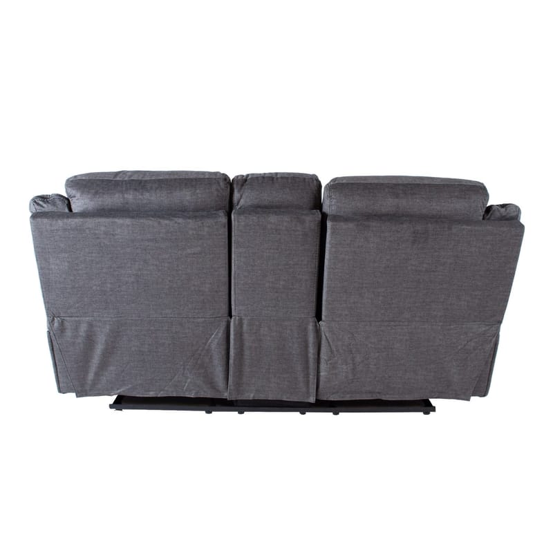 Reclinersofa Iskmar 2-seter med manuell mekanisme - grå - Møbler - Sofaer - Reclinersofaer