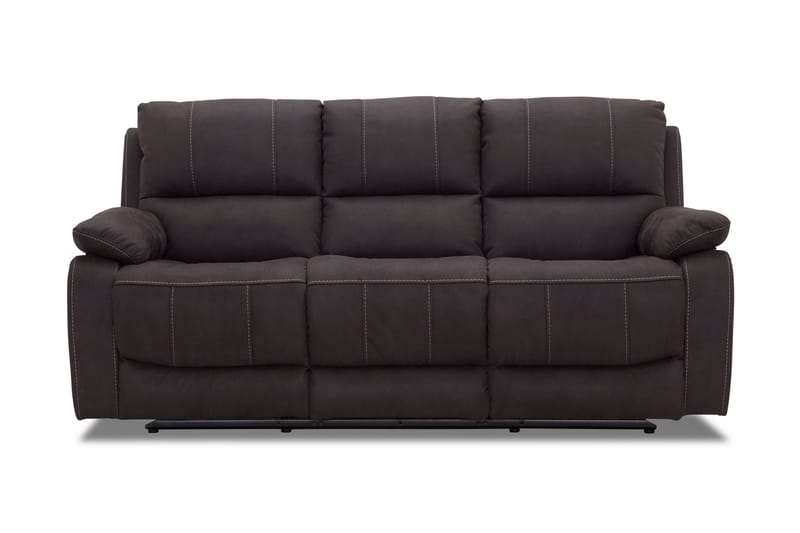 Reclinersofa Lovington - Mørkegrå - Reclinersofaer - 3 seters kinosofa & reclinersofa