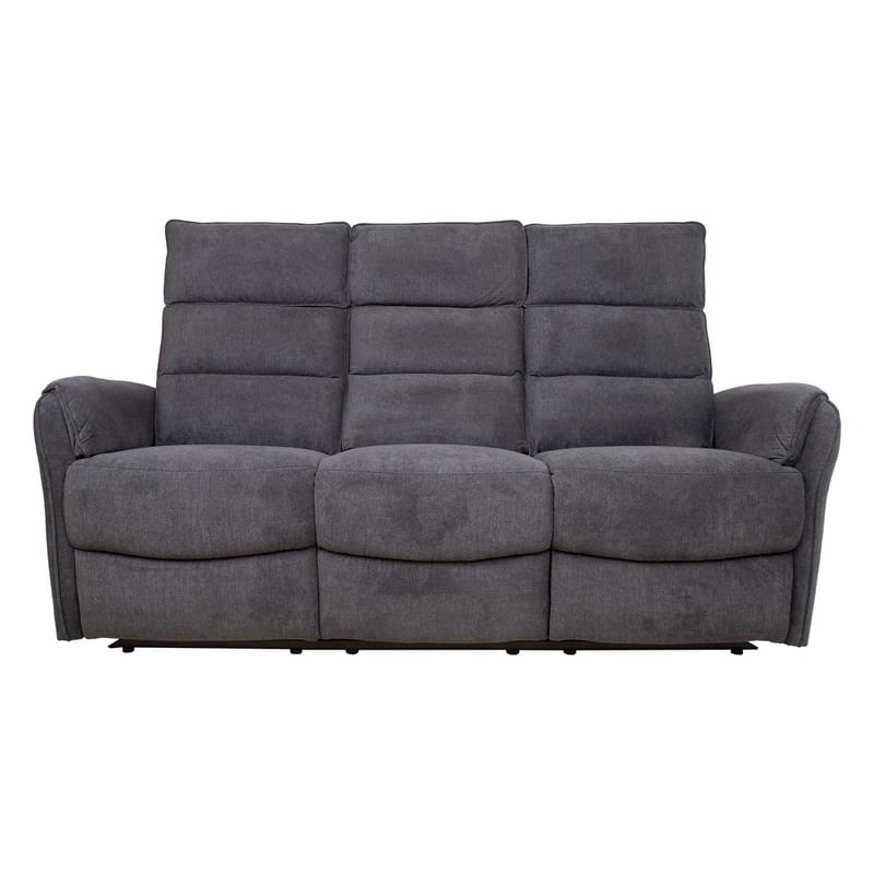 Reclinersofa Mörvik 3-seter med elektrisk mekanisme - blågrå - Møbler - Sofaer - Reclinersofaer