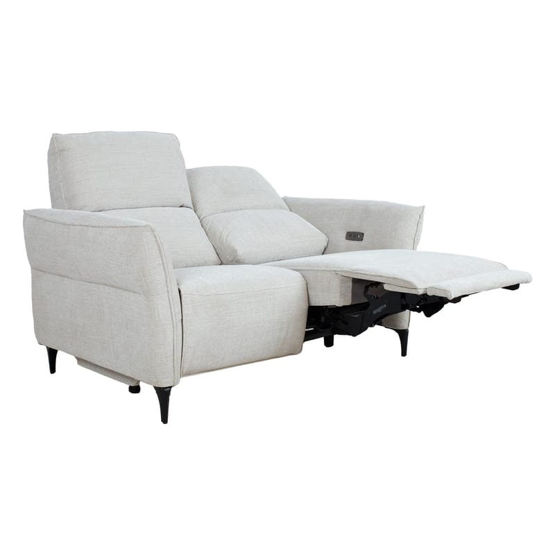 Reclinersofa Näsdal 2-seter med elektrisk mekanisme - lys beige - Møbler - Sofaer - Reclinersofaer