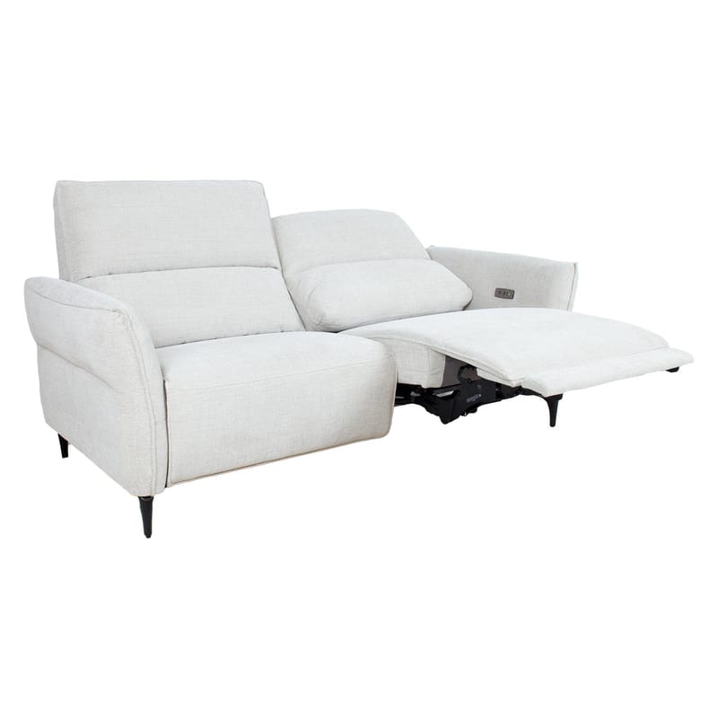 Reclinersofa Näsdal 3-seter med elektrisk mekanisme - lys beige - Møbler - Sofaer - Reclinersofaer