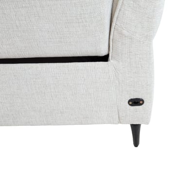 Reclinersofa Näsdal 3-seter med elektrisk mekanisme - lys beige - Møbler - Sofaer - Reclinersofaer