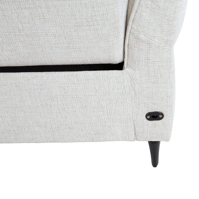 Reclinersofa Näsdal 3-seter med elektrisk mekanisme - lys beige - Møbler - Sofaer - Reclinersofaer