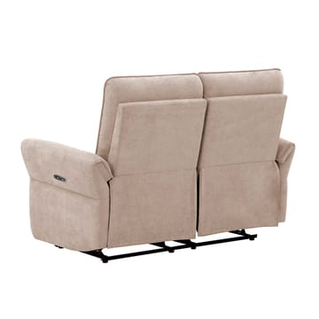 Reclinersofa Ravdal 2-seter med elektrisk mekanisme - lysebrun - Møbler - Sofaer - Reclinersofaer
