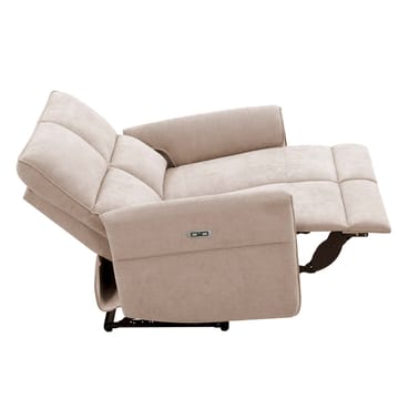 Reclinersofa Ravdal 2-seter med elektrisk mekanisme - lysebrun - Møbler - Sofaer - Reclinersofaer