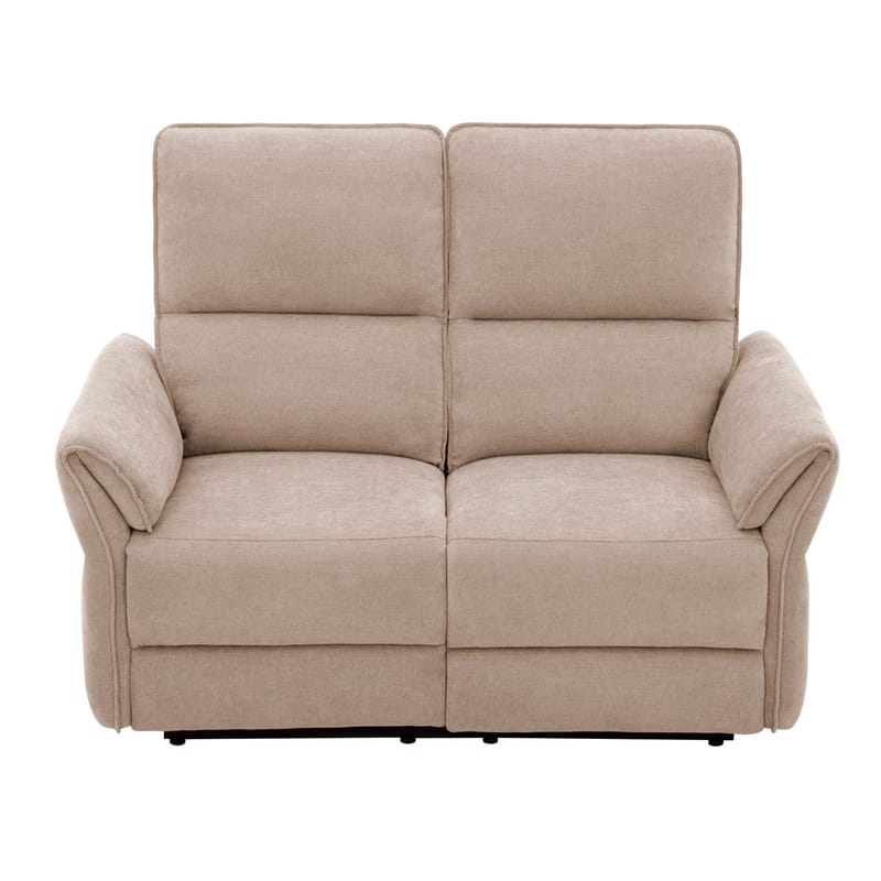 Reclinersofa Ravdal 2-seter med elektrisk mekanisme - lysebrun - Møbler - Sofaer - Reclinersofaer