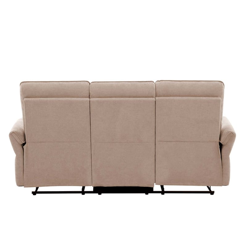 Reclinersofa Ravdal 3-seter med elektrisk mekanisme - lysebrun - Møbler - Sofaer - Reclinersofaer