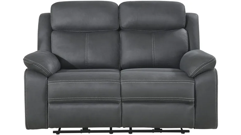 Reclinersofa Rindal 2-seter Elektrisk, grå
