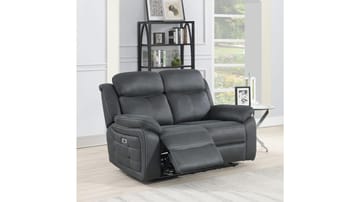 Reclinersofa Rindal 2-seter Elektrisk - grå - Møbler - Sofaer - Reclinersofaer