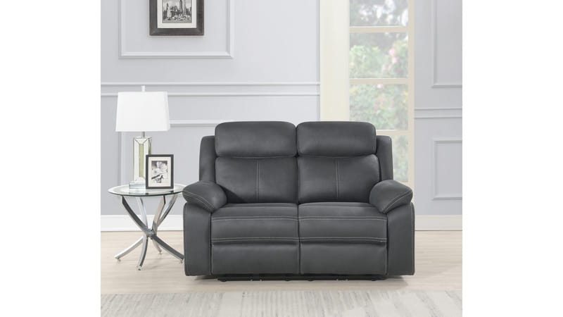 Reclinersofa Rindal 2-seter Elektrisk - grå - Møbler - Sofaer - Reclinersofaer