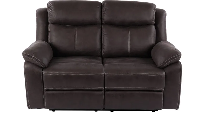 Reclinersofa Rindal 2-seter Manuell - brungrå - Møbler - Sofaer - Reclinersofaer