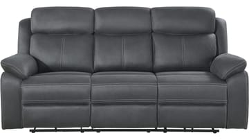 Reclinersofa Rindal 3-seter Elektrisk - grå - Møbler - Sofaer - Reclinersofaer