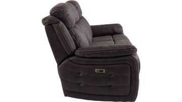 Reclinersofa Rindal 3-seter Manuell - brungrå - Møbler - Sofaer - Reclinersofaer