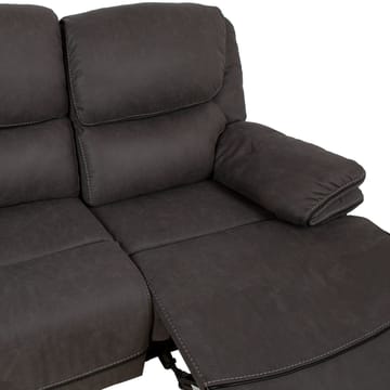Reclinersofa Sälmar 2-seter med manuell mekanisme - grå - Møbler - Sofaer - Reclinersofaer