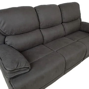 Reclinersofa Sälmar 3-seter med manuell mekanisme - grå - Møbler - Sofaer - Reclinersofaer