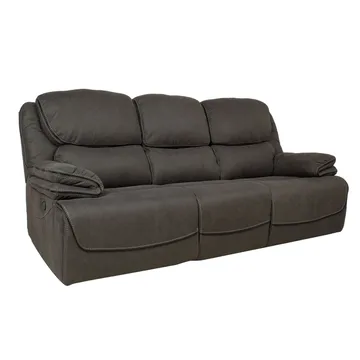 Reclinersofa Sälmar 3-seter med manuell mekanisme - grå - Møbler - Sofaer - Reclinersofaer