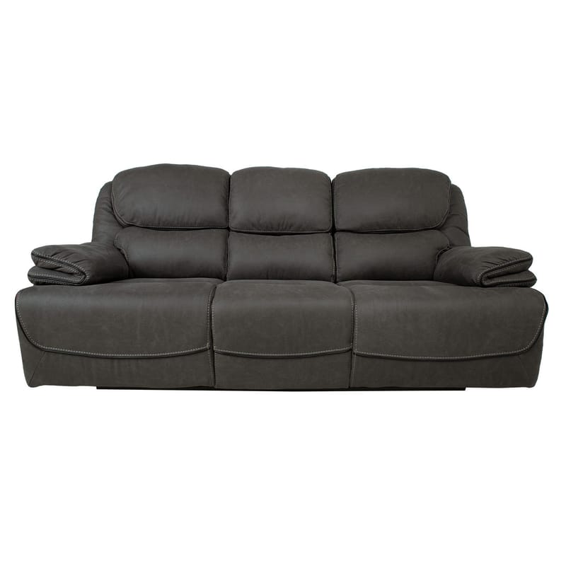 Reclinersofa Sälmar 3-seter med manuell mekanisme - grå - Møbler - Sofaer - Reclinersofaer