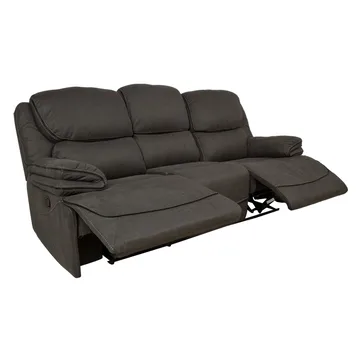 Reclinersofa Sälmar 3-seter med manuell mekanisme - grå - Møbler - Sofaer - Reclinersofaer