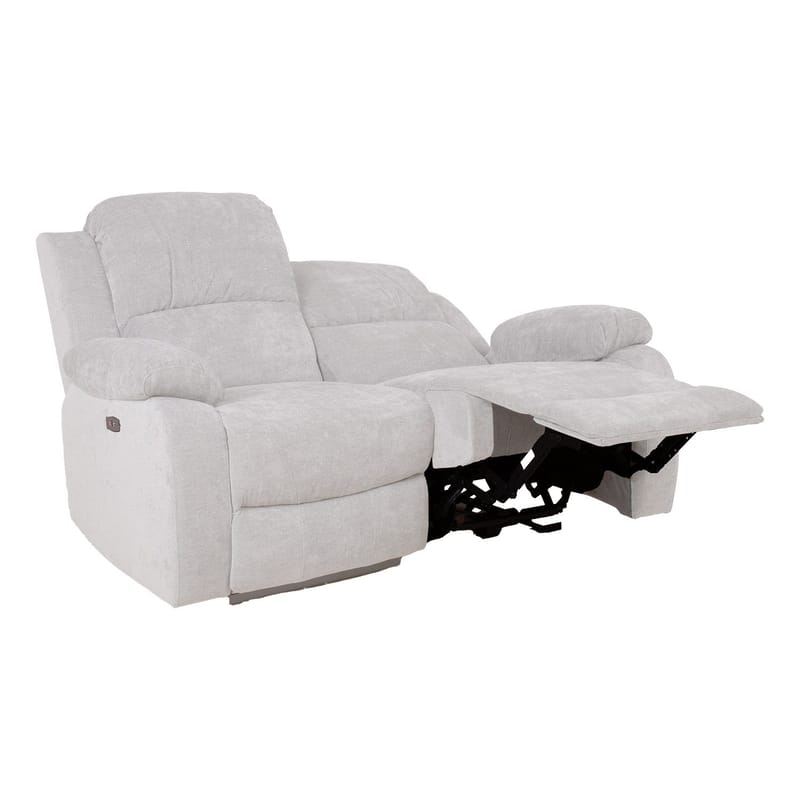 Reclinersofa Tränor 2-seter med elektrisk mekanisme - naturhvit - Møbler - Sofaer - Reclinersofaer