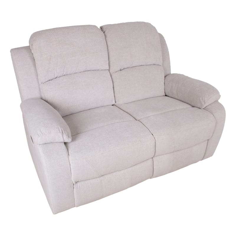 Reclinersofa Tränor 2-seter med elektrisk mekanisme - naturhvit - Møbler - Sofaer - Reclinersofaer