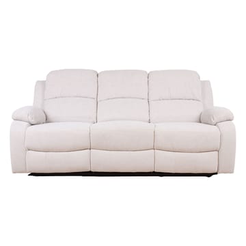 Reclinersofa Tränor 3-seter med elektrisk mekanisme - naturhvit - Møbler - Sofaer - Reclinersofaer