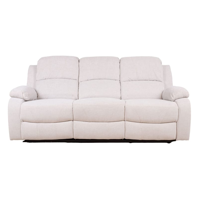 Reclinersofa Tränor 3-seter med elektrisk mekanisme - naturhvit - Møbler - Sofaer - Reclinersofaer