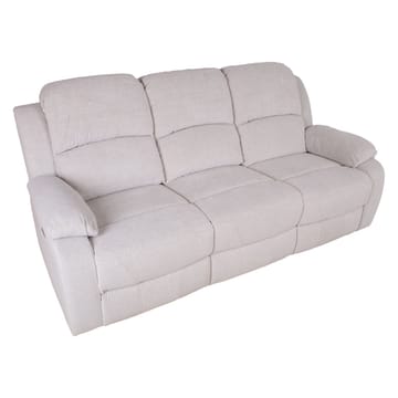 Reclinersofa Tränor 3-seter med elektrisk mekanisme - naturhvit - Møbler - Sofaer - Reclinersofaer