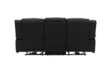 Reclinersoffa med hörn Comfort Living Black - Møbler - Sofaer - Reclinersofaer